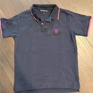 Psycho Bunny Dark Polo with Logo